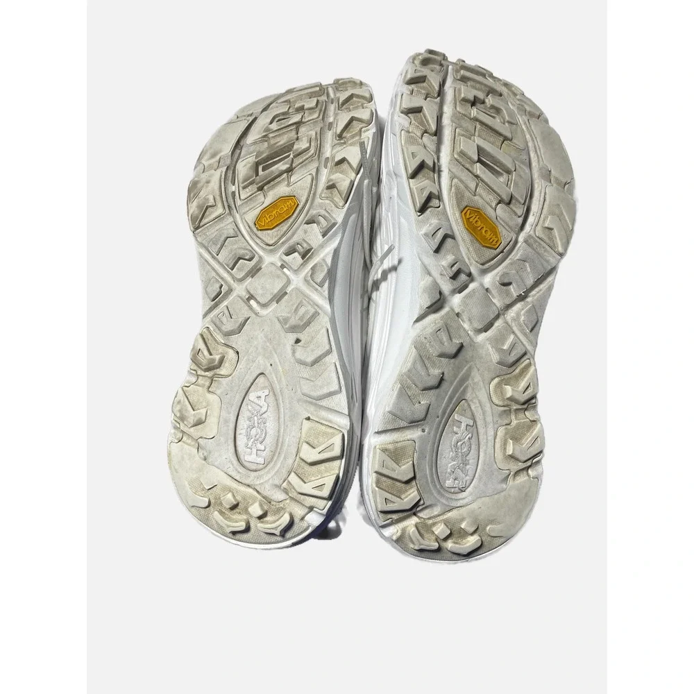 Hoka One One Mafate Speed 2 Men 9 White Silver Trail Running Shoes 1126851 WLRC
